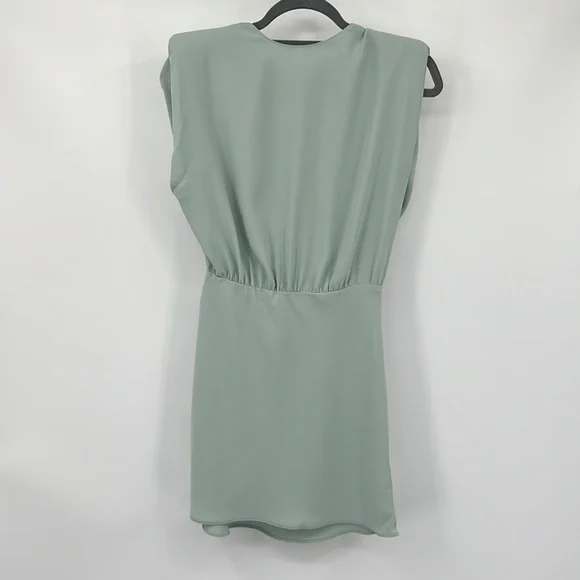 Amanda Uprichard Kent Mini Dress in Thyme XS - Picture 4 of 8